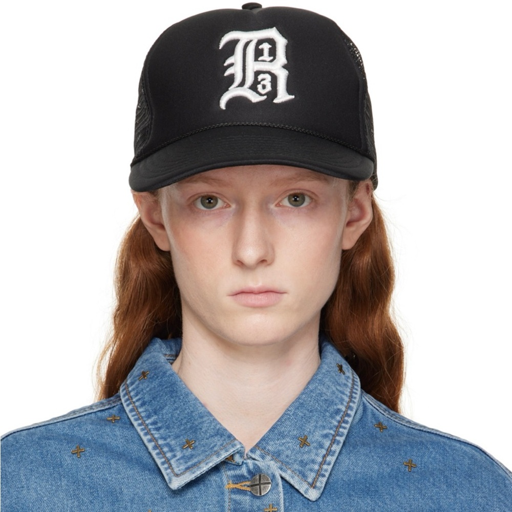R13 Trucker Hat black